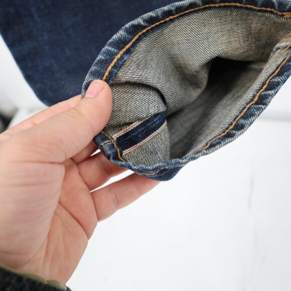 Todd snyder Jeans Men's 34 L34 Japanese Selvedge Denim Button Fly Cotton Blend - Picture 6 of 15